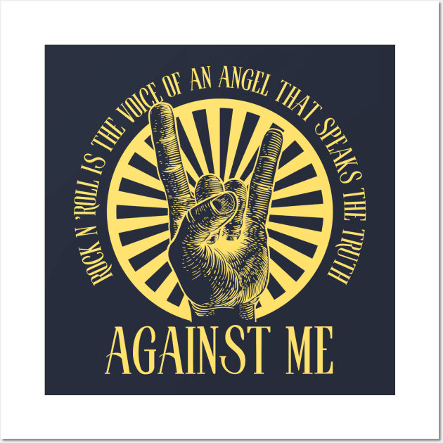 Against Me Wall Art by aliencok